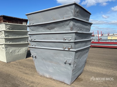 Quantity of (5) 3 m3 Skip Waste Bin