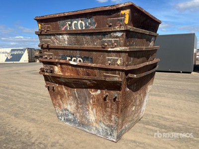 Quantity of (5) 3 m3 Skip Waste Bin
