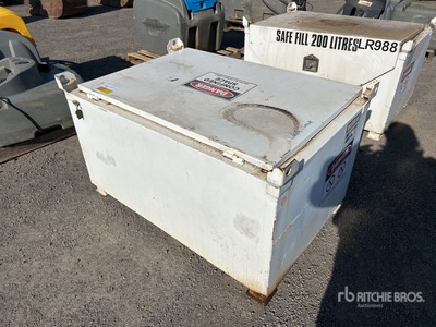 200 L Skid Mounted Steel Diesel Tanque de combustible