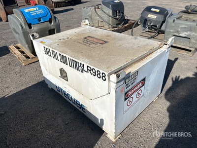 200 L Skid Mounted Steel Diesel Tanque de combustible
