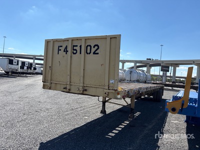 2015 Great Dane 45 ft T/A Flatbed Trailer
