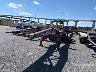 2006 Cheetah Chassis Container aanhangwagen