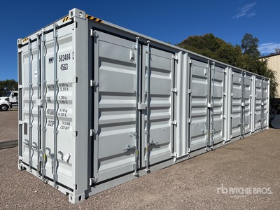 2026 40 ft One-Way High Cube Multi-Door Storage Container (Unused)