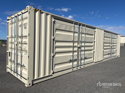 2026 40 ft One-Way High Cube Multi-Door Storage Container