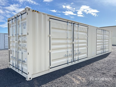2026 40 ft High Cube Multi-Door Storage Container