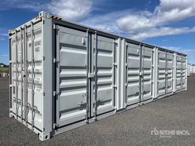 2026 40 ft High Cube Multi-Door Storage Container