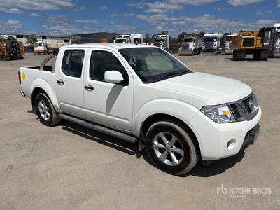 2012 Nissan Navara ST 4x4 Dual Cab Pickup