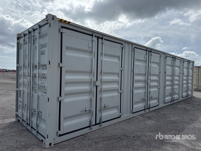 2026 40 ft High Cube Multi-Door Storage Container