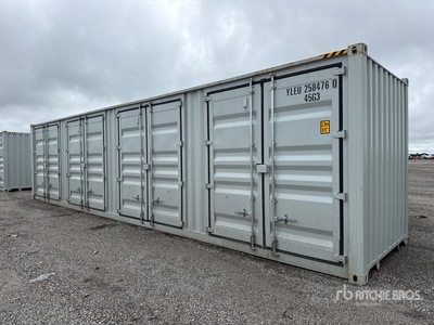 2026 40 ft High Cube Multi-Door Storage Container