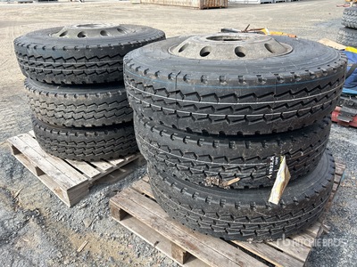 Quantity of (6) 11R22.5 Tires (Unused)