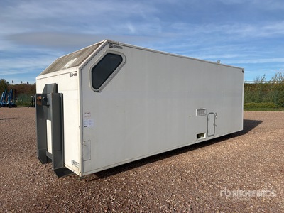 2014 Gruau Portable Bungalow De Chantier Ampliroll Rolloff Roadwork Cabin