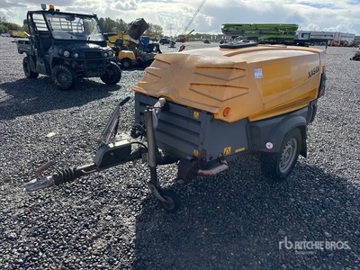 2014 Atlas Copco XAS97DD Mobile Sprężarka powietrza