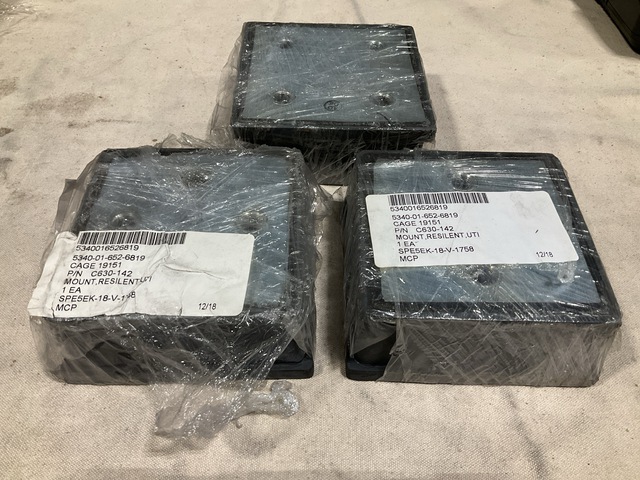 (320) Dow-Elco C630-142 Utility Resilient Mounts (320) Dow-Elco C630-142 Utility Resilient Mounts