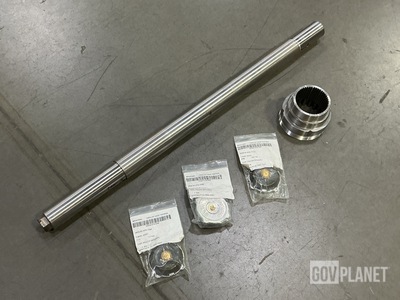 (49) Filler Opening Caps, (3) Couplings, (1) Vehicle Shaft & Assorted Items