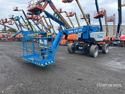 2018 Genie Z-60/37FE 4WD Hybrid Articulating Boom Lift