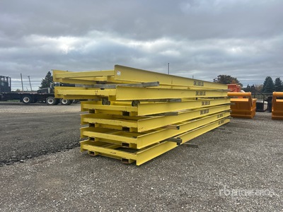 Quantity of (6) 40 ft Pijpleiding wieg