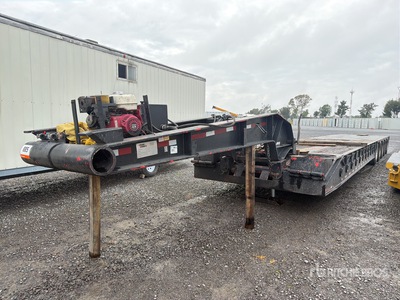 2008 Dakota Manufacturing Trailer Five/Axle Removable Gooseneck Cama Baja / مقطورة لوبوي