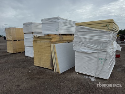 Quantity of (8) 96 in x 48 in Polyiso Insulation