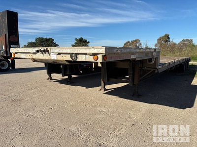 1996 Featherlight 1020 49000 lb 53 ft Tri/A Step Deck Trailer