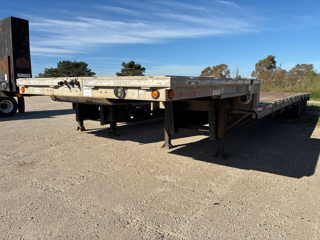 1996 Featherlight 1020 49000 lb 53 ft Tri/A Step Deck Trailer