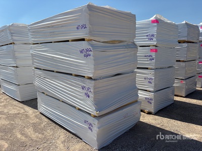 Quantity of (8) Pallets of 96 in x 48 in x 1/2 in Polyiso Insulation