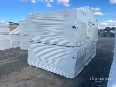 Quantity of (7) Pallets of 96 in x 48 in Polyiso Insulation Divers  (Unused)