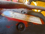 Engine with Emission Label