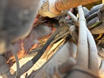 Engine with Air Compressor
