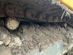 Undercarriage with Left Carrier Rollers
