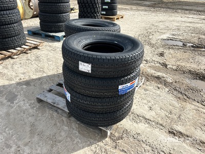 Quantity of (8) ST235/80R16 Tires (Unused)