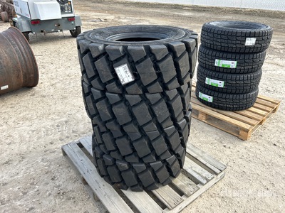 Quantity of (4) 12-16.5 Skid Steer Tires (Unused)