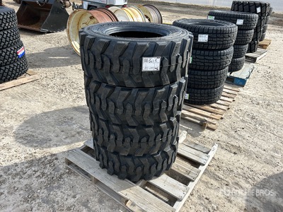 Quantity of (4) 12-16.5 Skid Steer Tires (Unused)