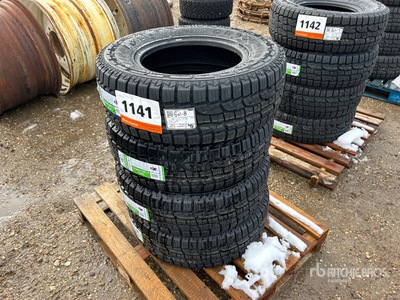 Quantity of (4) LT265/70R17 Opony (Unused)