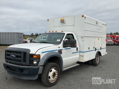 2008 Ford F-550 Super Duty 4x4 Utility Truck