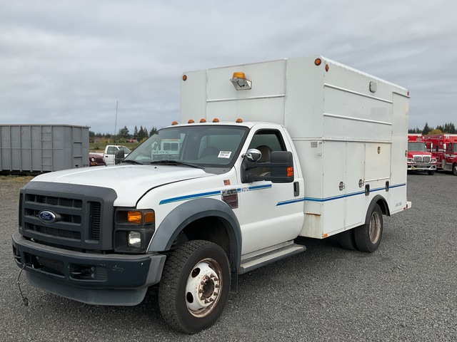 2008 Ford F-550 Super Duty 4x4 Utility Truck