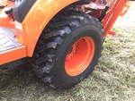Chassis with Left Rear Tire