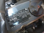 Engine with Emission Label