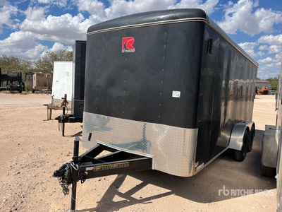 2024 Carry-On 16 ft T/A Enclosed Trailer