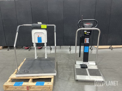 (1) Scale-Tronix Patient Weighing Scale & (1) Detecto Patient Weighing Scale
