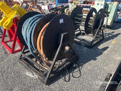 Quantity of (2) Heavy Duty Hose Reels Divers
