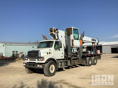 2008 Manitex 102SX 28 ton Straight Boom on Sterling 6x4 Boom Truck