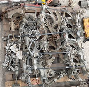 Lote de Extractores Alineadores de Postes / Post Pullers Divers - Outils à main