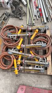 Quantity of (6) Hastings Lote Auxiliar para Lineas de Media Tension / Auxiliary Bridge for Medium Voltage Lines