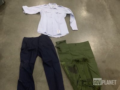 (46) Women's Slacks, (75) Men's Shirts & (14) Duffel Bags