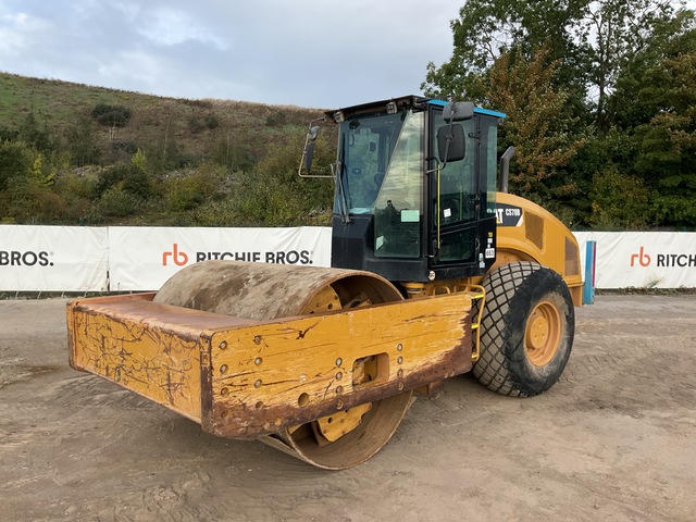 2019 Cat CS78B Smooth Drum Compactor 2019 Cat CS78B Smooth Drum Compactor