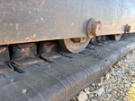 Undercarriage with Left Track Rollers