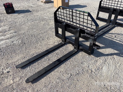 JBX 4000 48 in 48 In Skid Steer Forks (Unused)