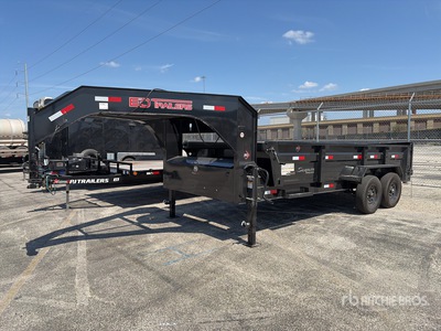 2026 ED Trailers LPT8316272S-GN 15 ft T/A Gooseneck Remorque à Benne Utilitaire