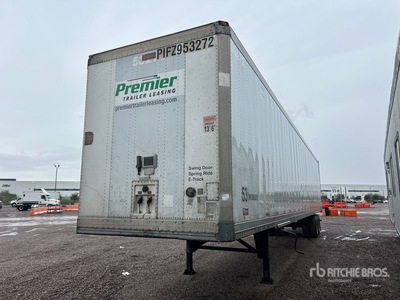 2003 Vanco 53 ft x 102 in T/A Semi-remorque fourgon
