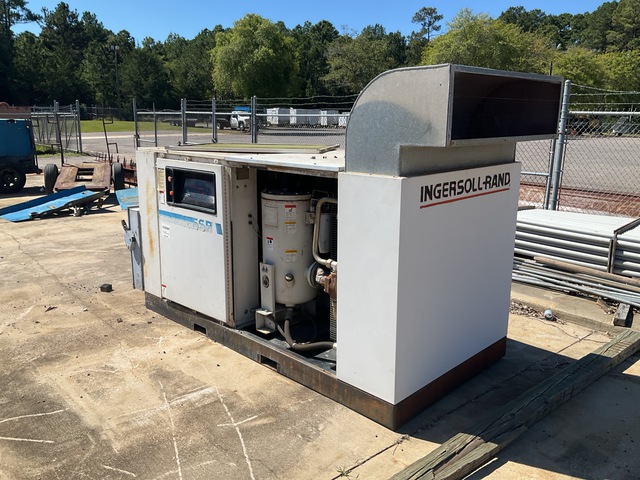 Ingersoll-Rand Ssr-HP100 126 cfm Skid-Mounted Air Compressor Ingersoll-Rand Ssr-HP100 126 cfm Skid-Mounted Air Compressor